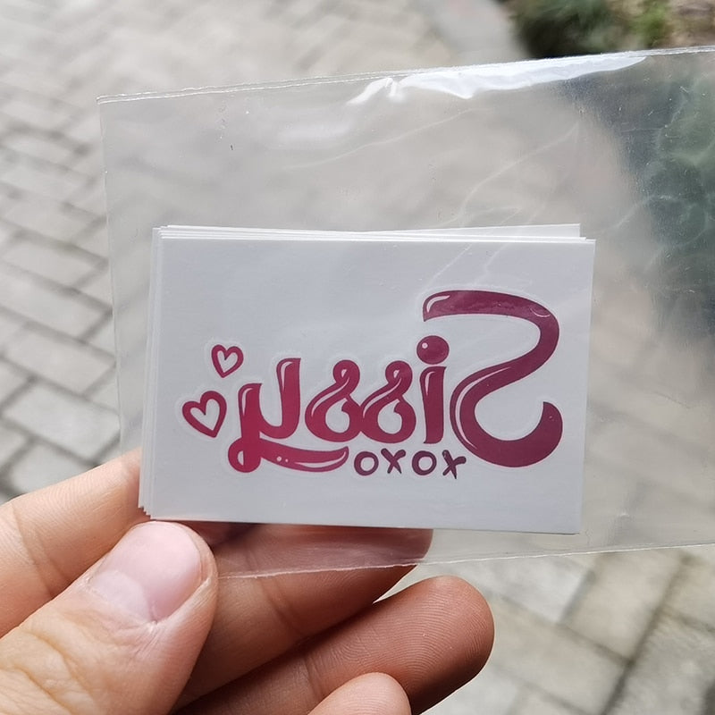 Sissy - Temporary Tattoo (10 Pieces)