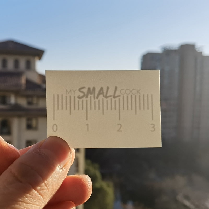 My Small Cock - Temporary Tattoo (10 Pieces)