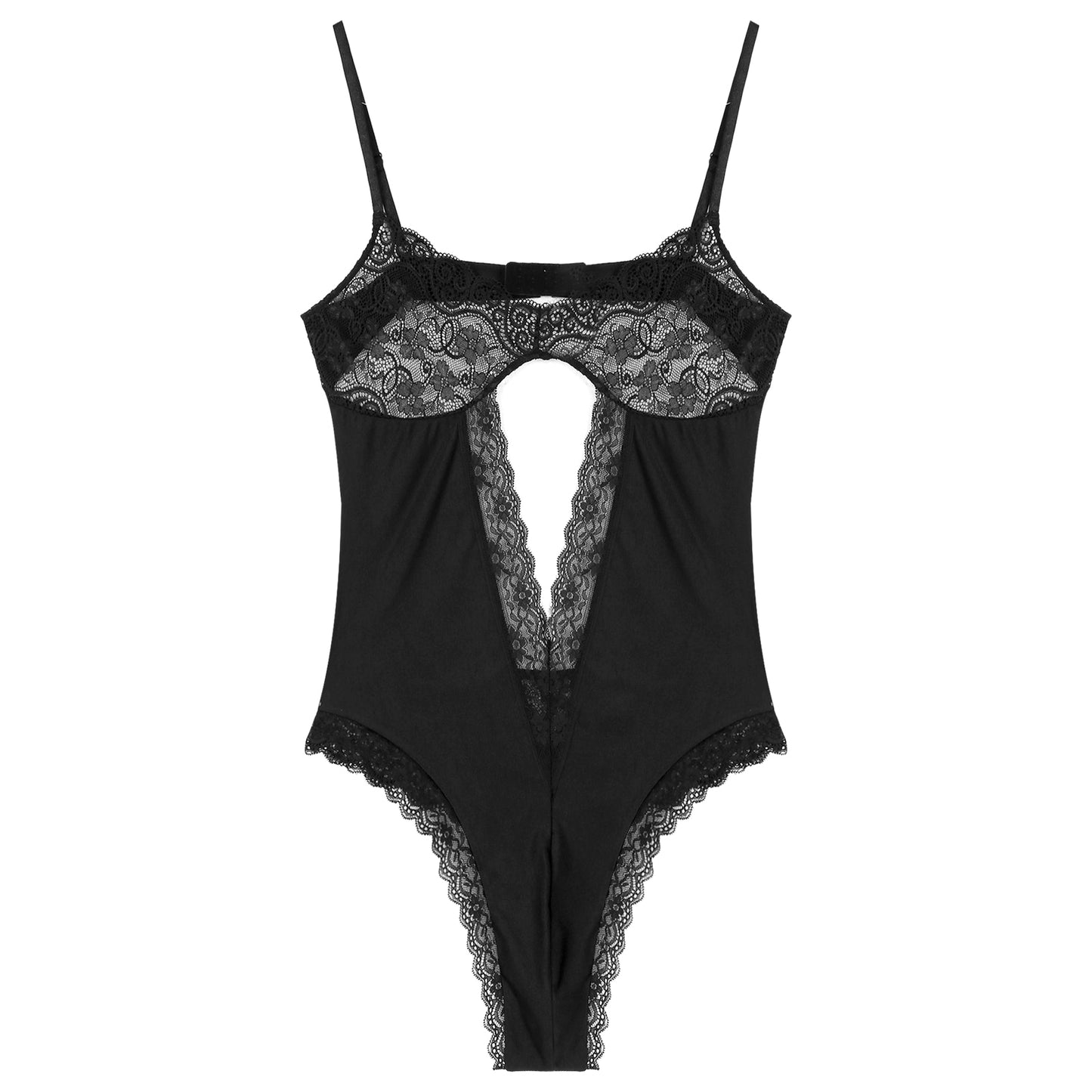 Sissy Lingerie Set: Lace Trimmed Pajama Set for Men