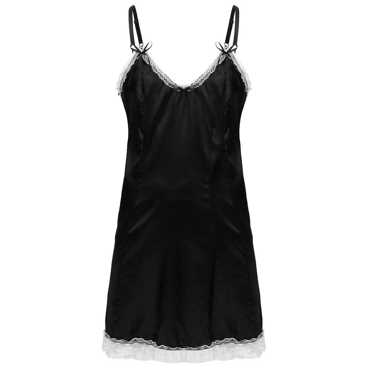 Sissy Crossdress Lingerie: Lace Trimmed Nightwear for Men