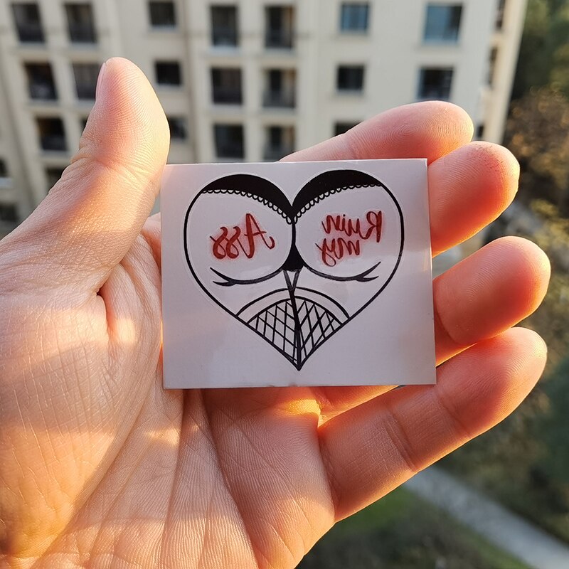 Ruin My Ass - Temporary Tattoo (10 Pieces)
