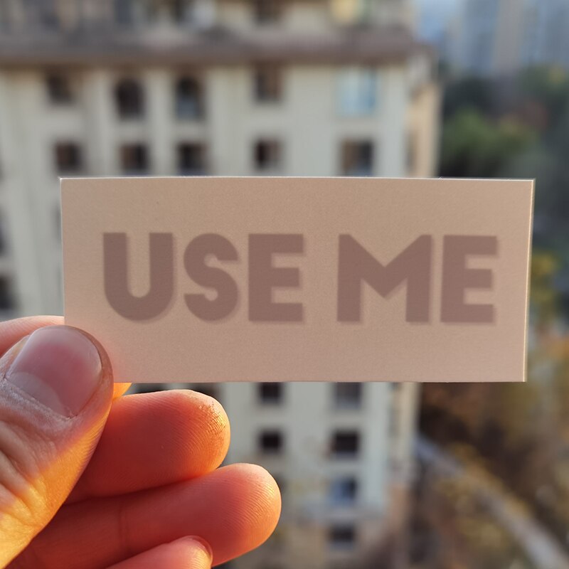 USE ME - Temporary Tattoo (10 Pieces)