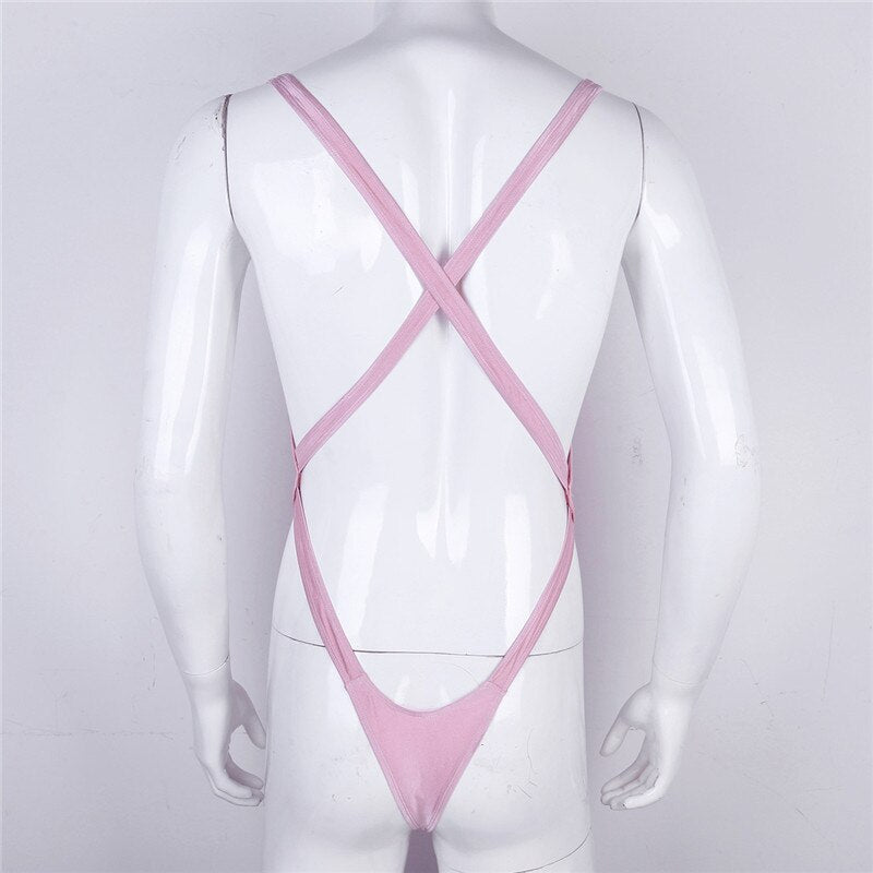 Sheer Lace Bodysuit: Erotic Lingerie for Sissy Sleepwear