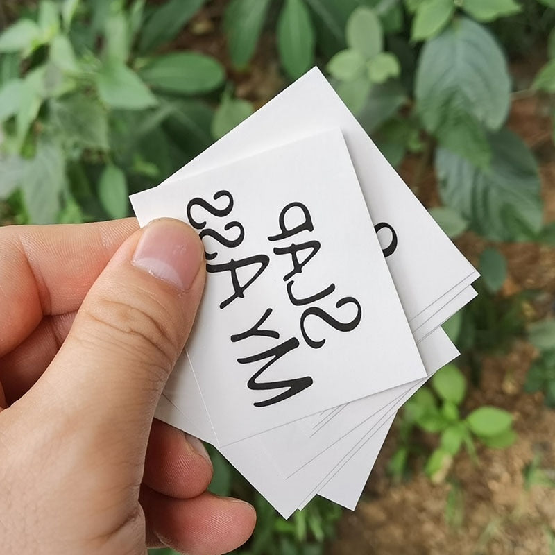 Slap My Ass - Temporary Tattoo (10 Pieces)