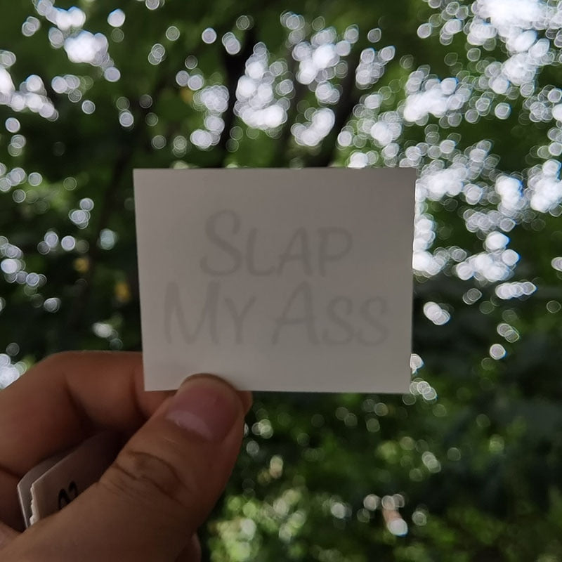 Slap My Ass - Temporary Tattoo (10 Pieces)