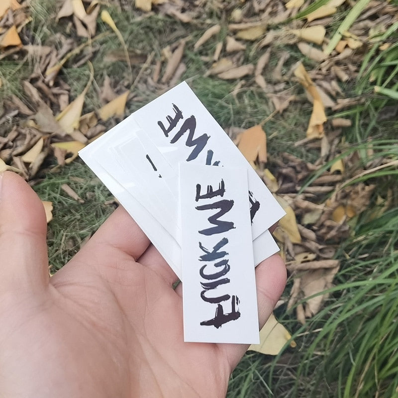 Fuck Me - Temporary Tattoo (10 Pieces)