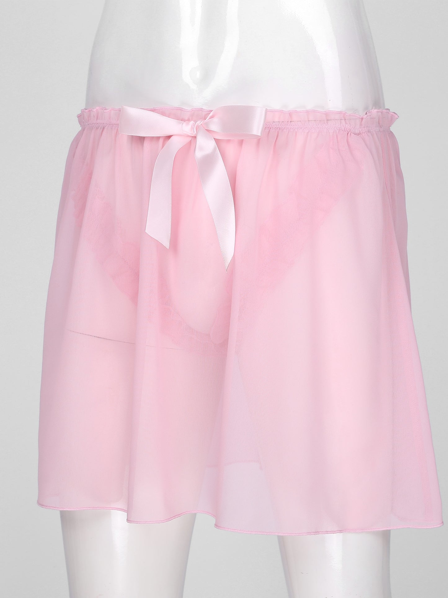 Exotic Sissy Bodysuit: Lace Trimming and Adjustable Straps