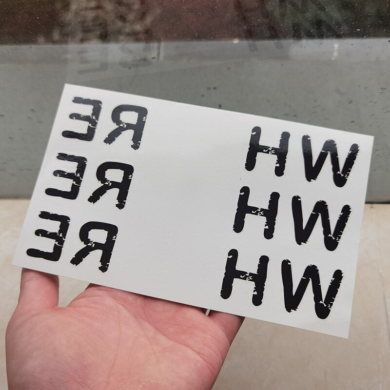 WHORE - Temporary Tattoo (10 Pieces)