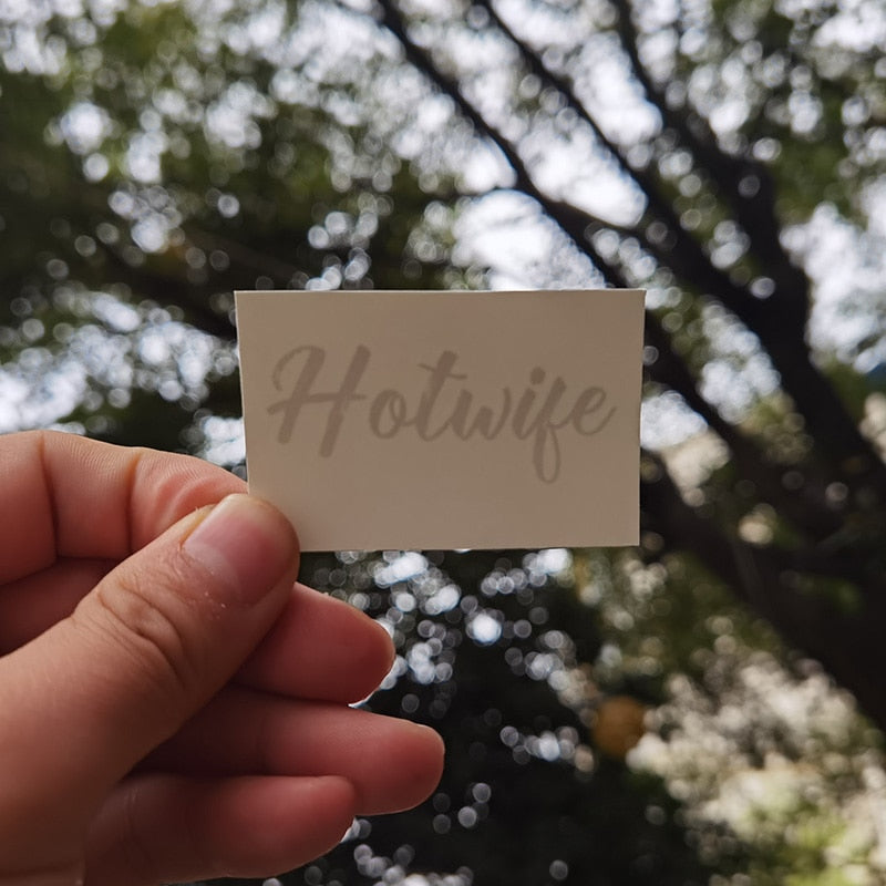 Hotwife - Temporary Tattoo (5 Pieces)