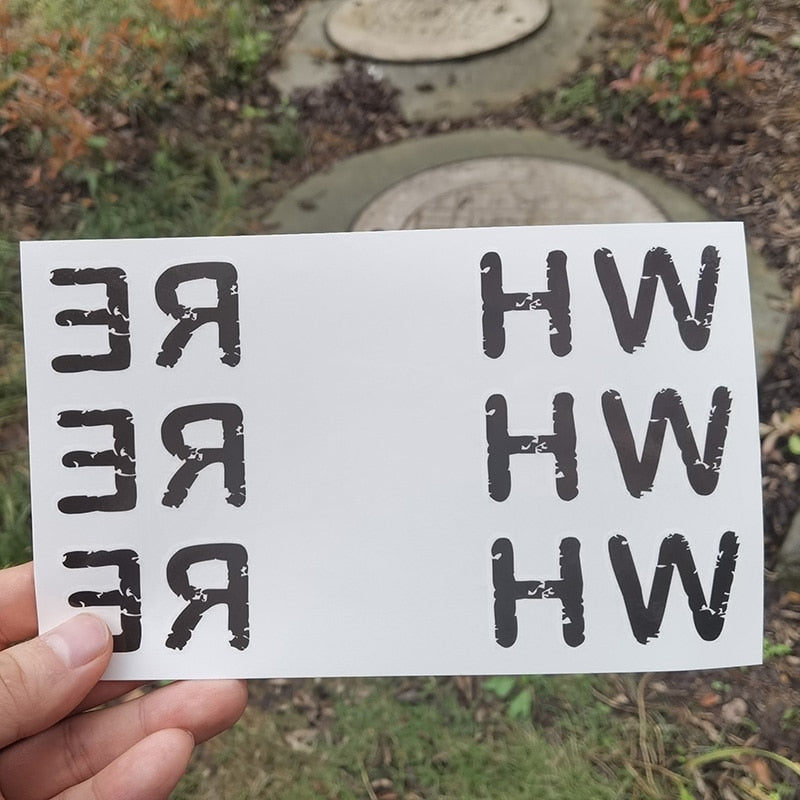 WHORE - Temporary Tattoo (10 Pieces)