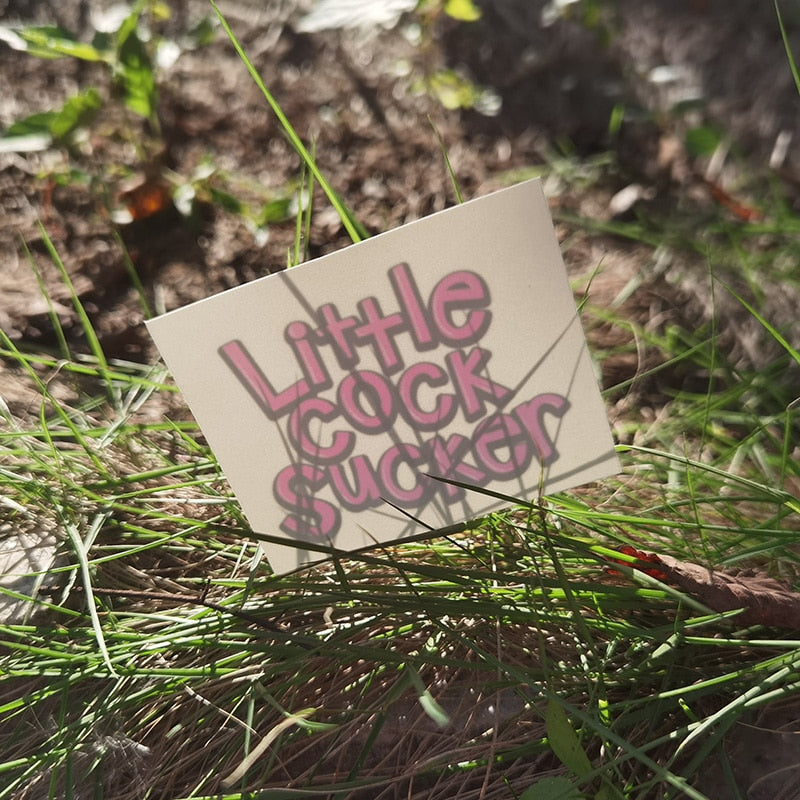 Little Cock Sucker- Temporary Tattoo (10 Pieces)