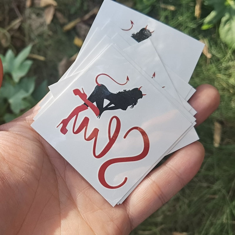 SLUT - Temporary Tattoo (10 Pieces)