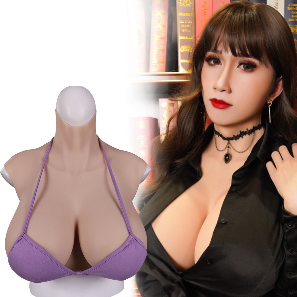 7th Generation No-Oil Silicone Fake boobs Floating-Point Design