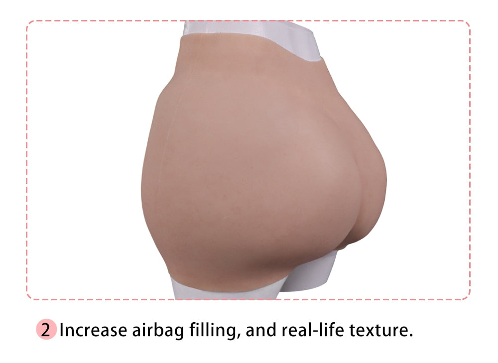 8th Silicone Pant Buttock Hip Up Enhancement Panties Fake Vagina Crossdressing For Crossdresser Transgender Drag Queen Shemale