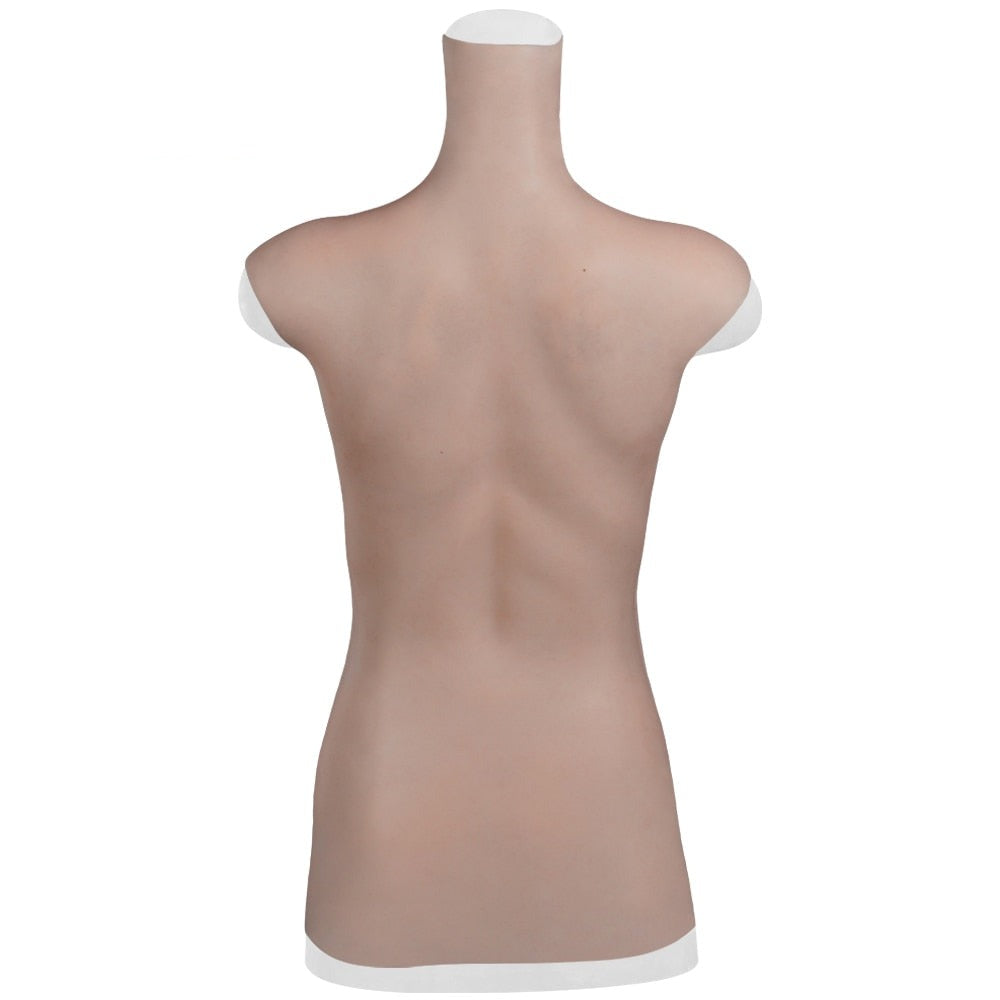 Realistic Silicone Fake Pregnant Belly with Stretch Marks - Crossdresser/Cosplay Accessory