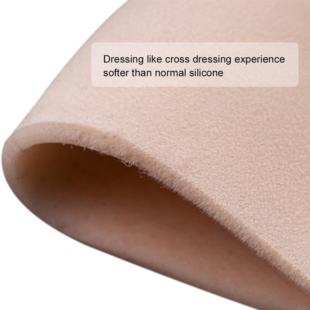 Drag Queen Breastplate For LGBT Sissy Dresses Crossdresser H Cup Silicone Breast Forms Fake Chest Shemale Boobs Male To Female