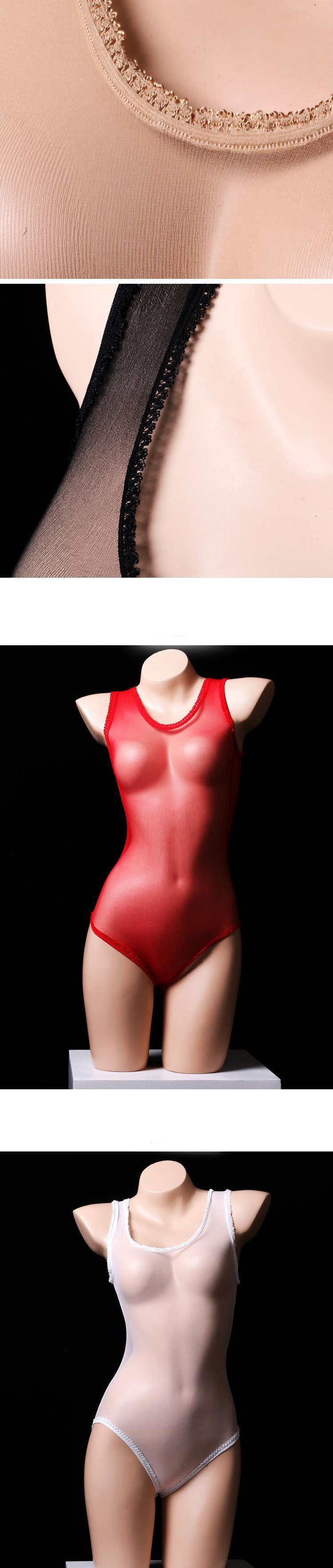 Erotic Stockings Jumpsuit - Ultra-Thin, Transparent, and Sexy Lingerie for Men.