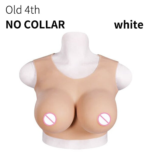 False Chest Crossdress Silicone Breast Forms For Cosplay Costumes Silicone Breast Plate Boobs Shemale Fake Chest For Transgender