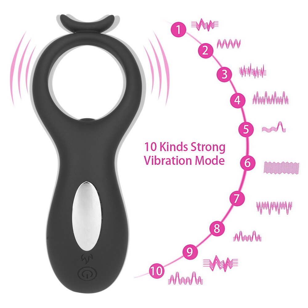 Intensify Your Experience: 10 Speed Cock Ring Simulator