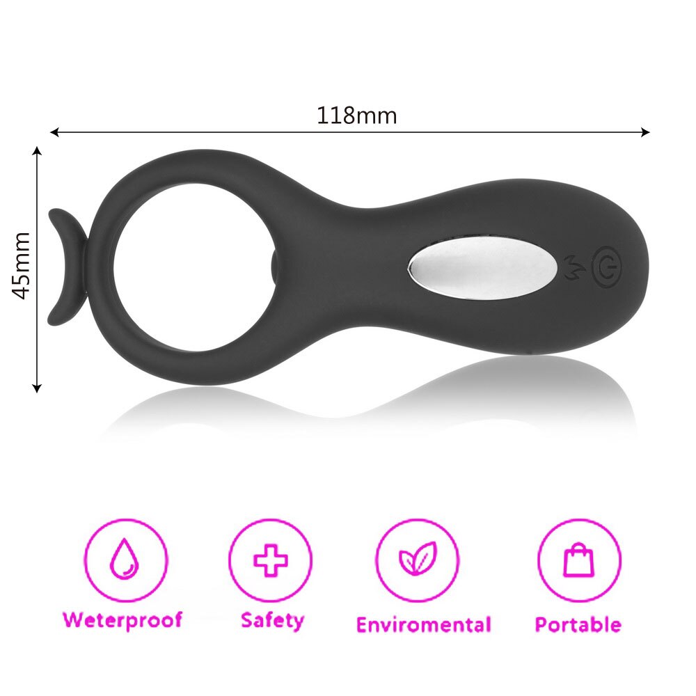 Intensify Your Experience: 10 Speed Cock Ring Simulator