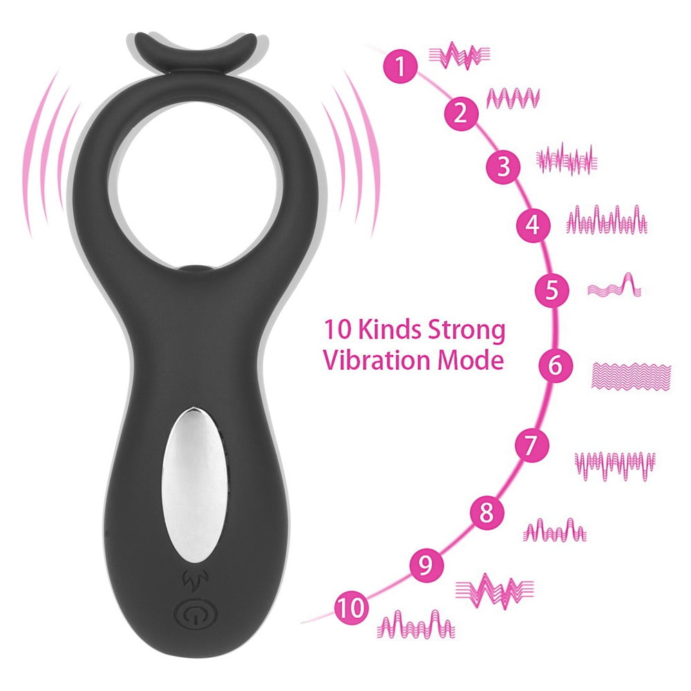 Intensify Your Experience: 10 Speed Cock Ring Simulator