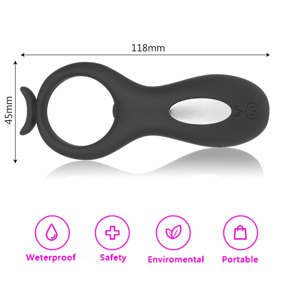 Intensify Your Experience: 10 Speed Cock Ring Simulator