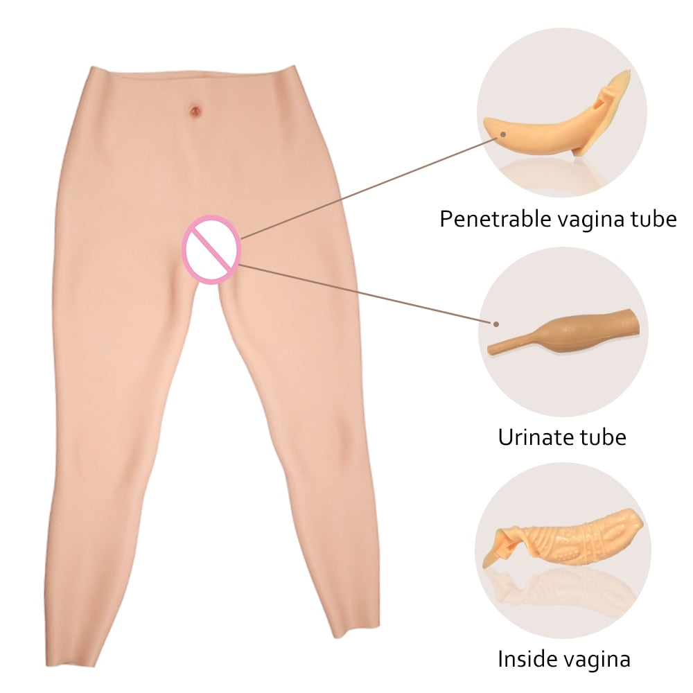Fake Buttocks Transgender Vagina