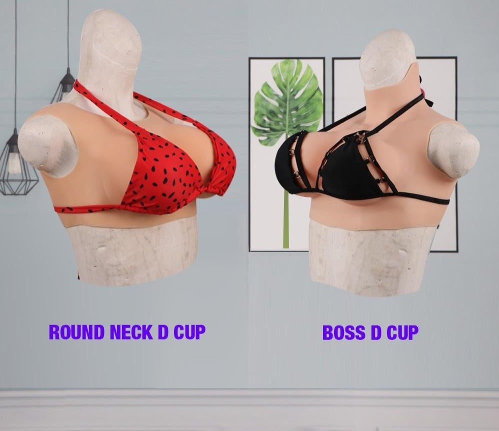 Silicone Breast Forms for Crossdressers - Realistic Fake Boobs