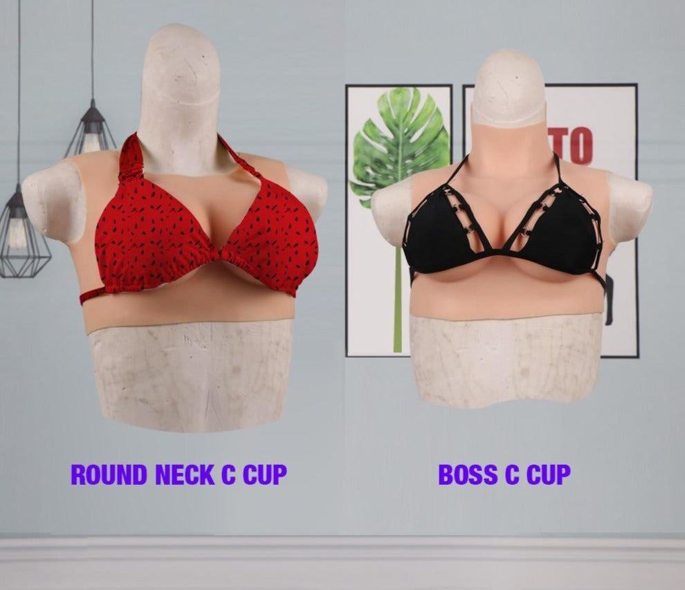 Silicone Breast Forms for Crossdressers - Realistic Fake Boobs