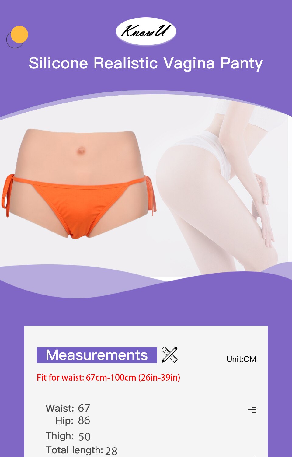 Crossdresser Fake Pussy Underwear Transgender