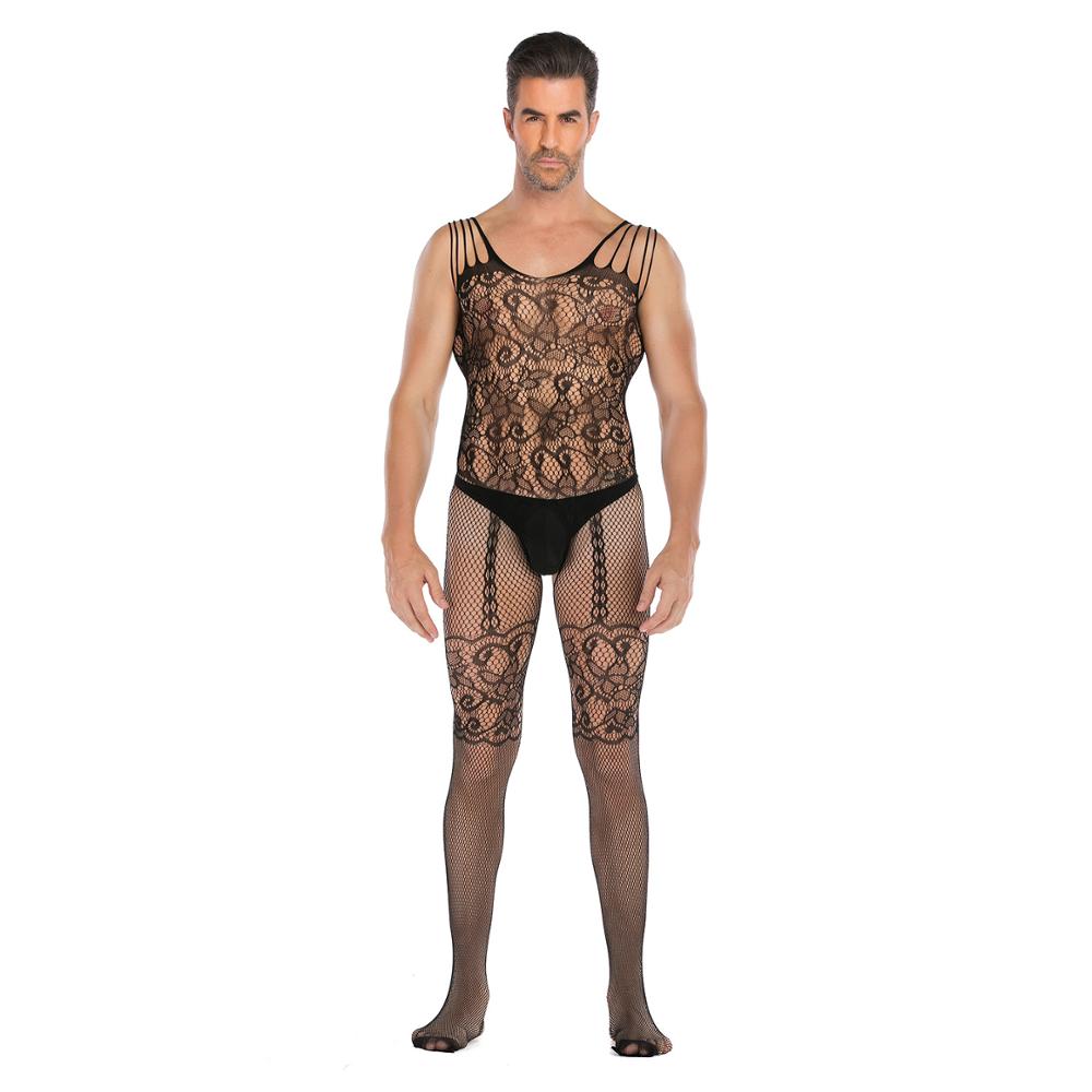 Submissive Sissy Stockings - Fetish Body Pantyhose for Men