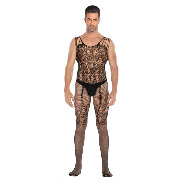 Submissive Sissy Stockings - Fetish Body Pantyhose for Men