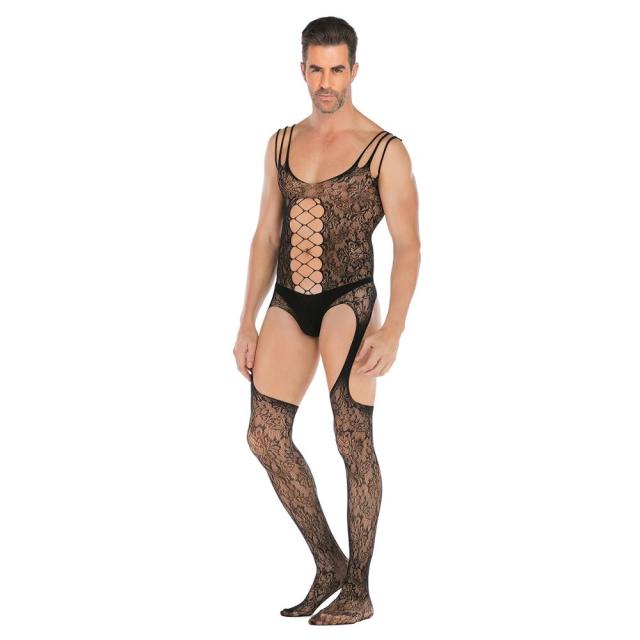 Submissive Sissy Stockings - Fetish Body Pantyhose for Men