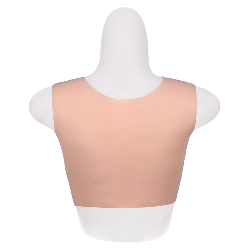 D Cup Silicone Boobs Breast Forms Tights Suit Transgender