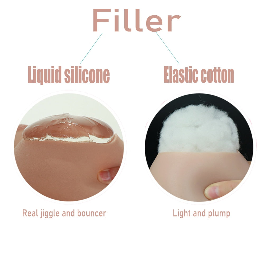 Silicone Breast Forms for Transgender - C Cup Size