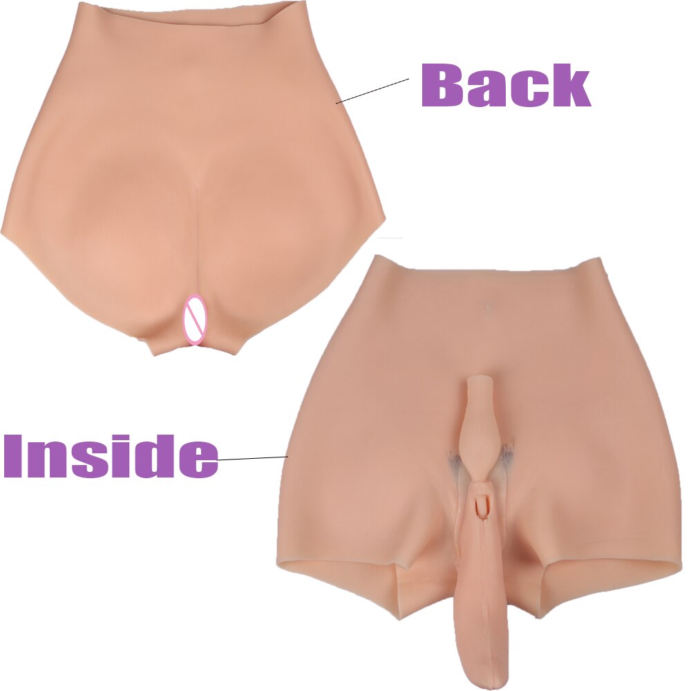 Crossdresser Vagina Silicone Pants