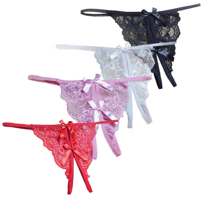 Open Crotch G-string Thong