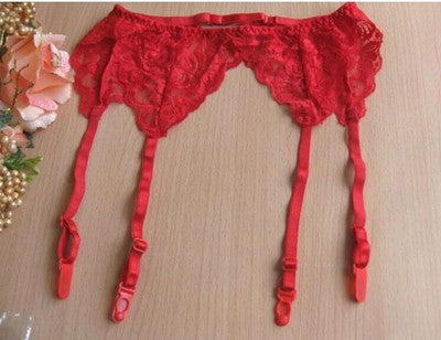 Multicolor Sling Stocking Garter Belt