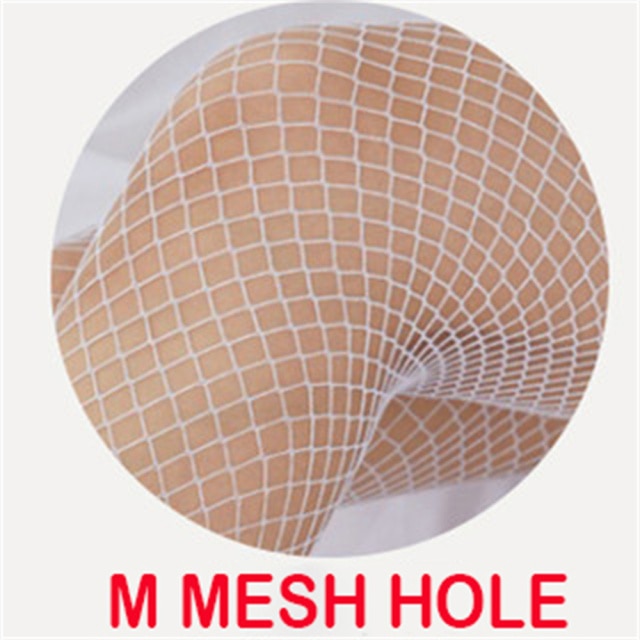 High Knee Long Mesh Tights