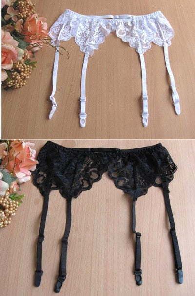 Multicolor Sling Stocking Garter Belt