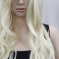 Wavy Blonde Synthetic Wig - Long Hair for Crossdressers - Add a Touch of Glamour
