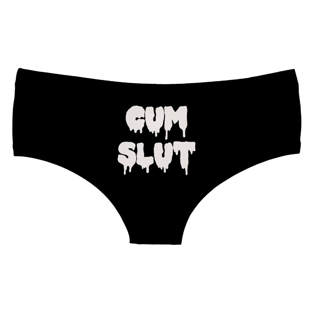 CUM SLUT Sexy Panties