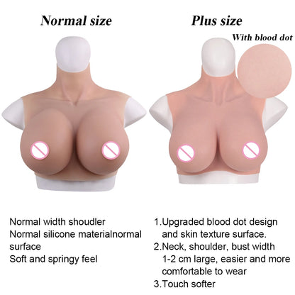 Premium Silicone Breast Forms for Crossdressing and Transgender