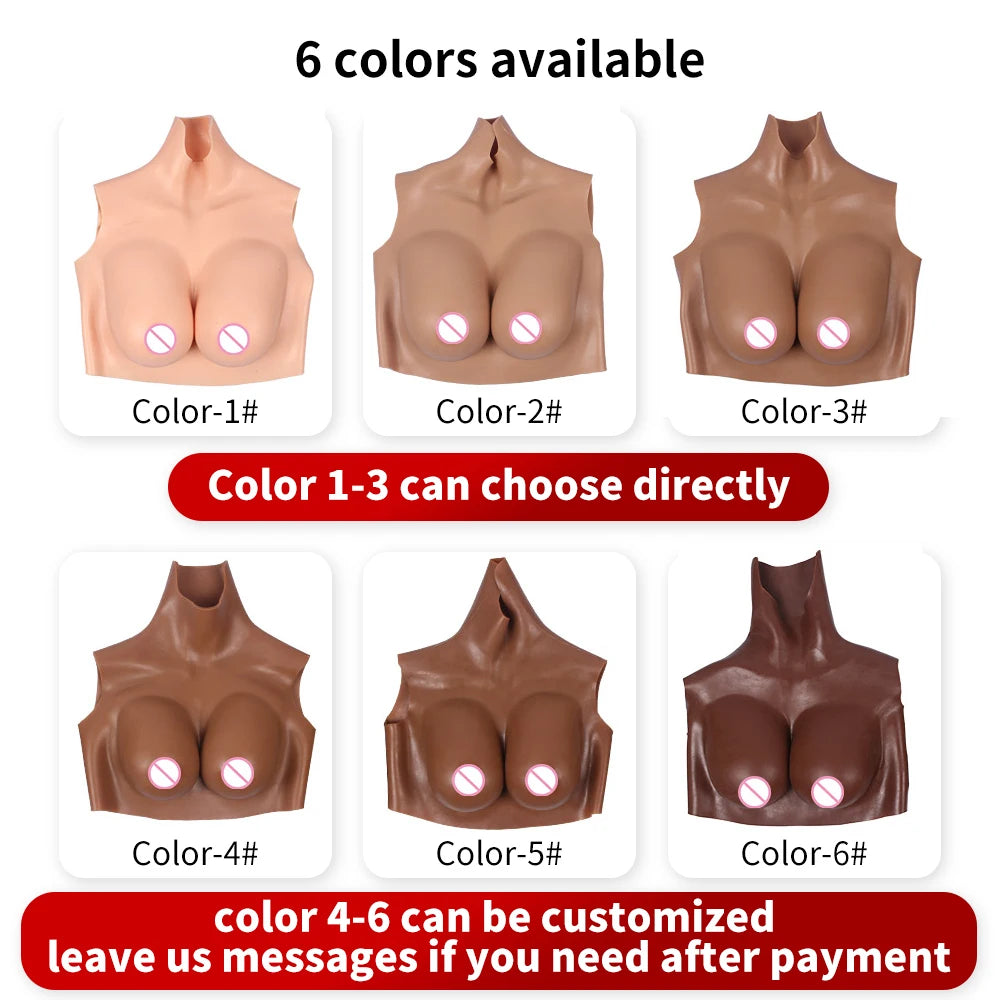 Premium Silicone Breast Forms for Crossdressing and Transgender