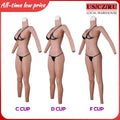 No-Oil Full Silicone Bodysuit with Breast Forms - Image 1