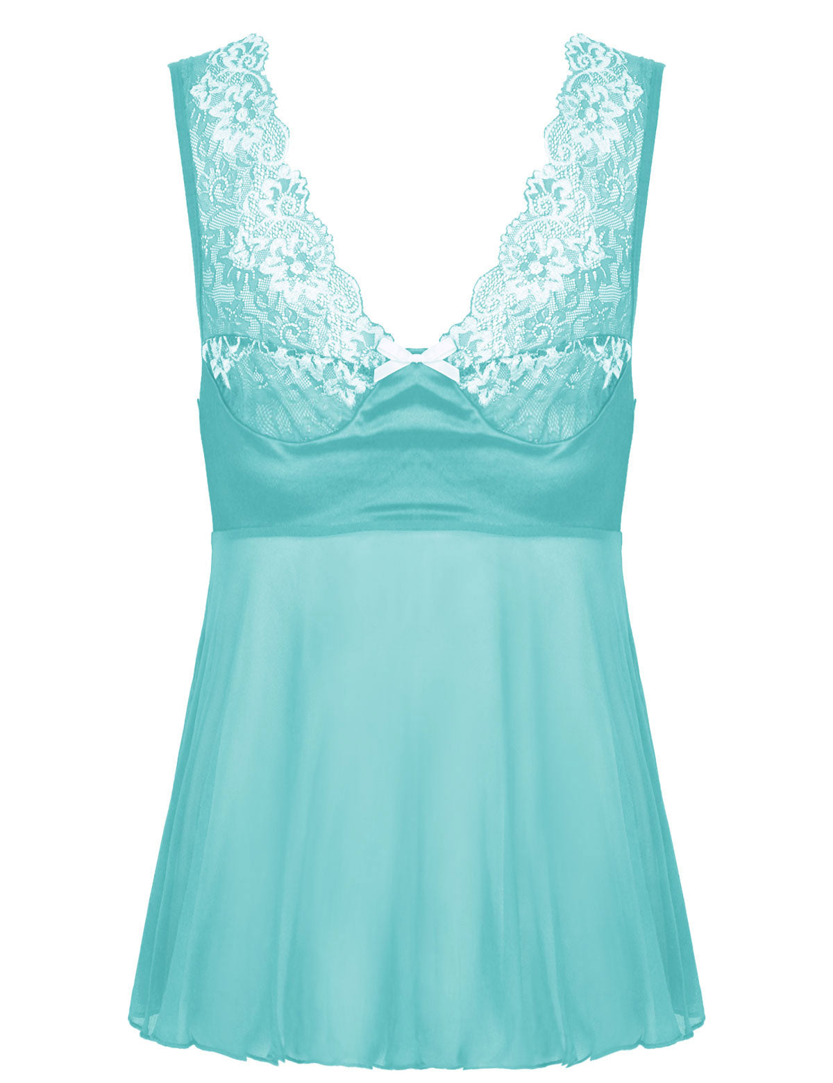 Lace Babydoll Dress for Crossdressers - Style 5 - Image 17