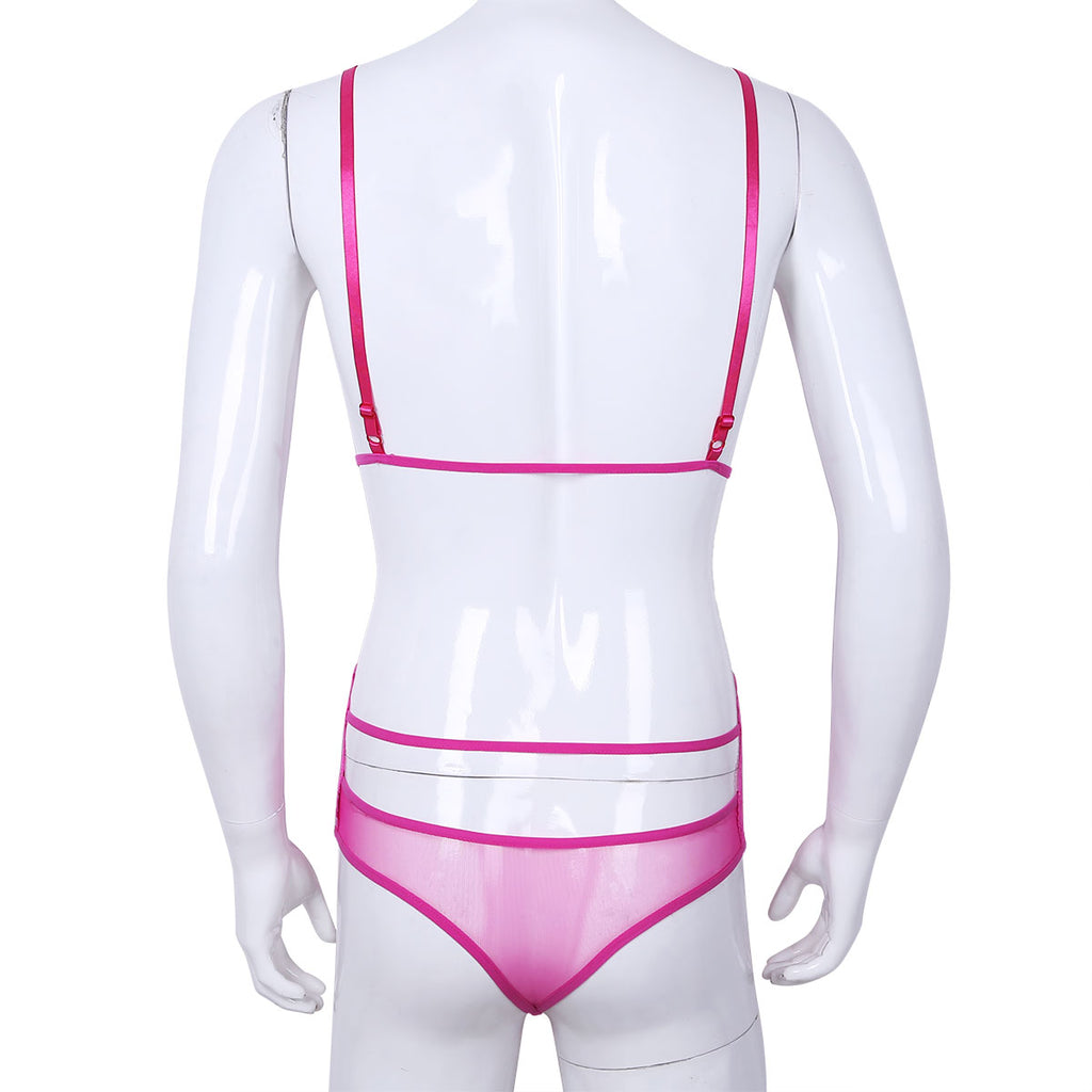 Lace Lingerie Set for Crossdressers - Image 4