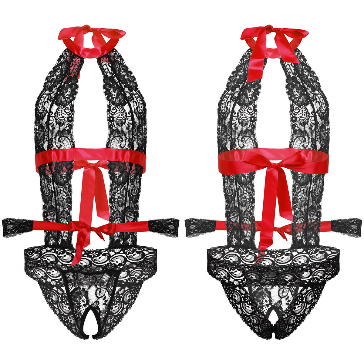 Lace Lingerie Set for Crossdressers - Style 5 - Image 25