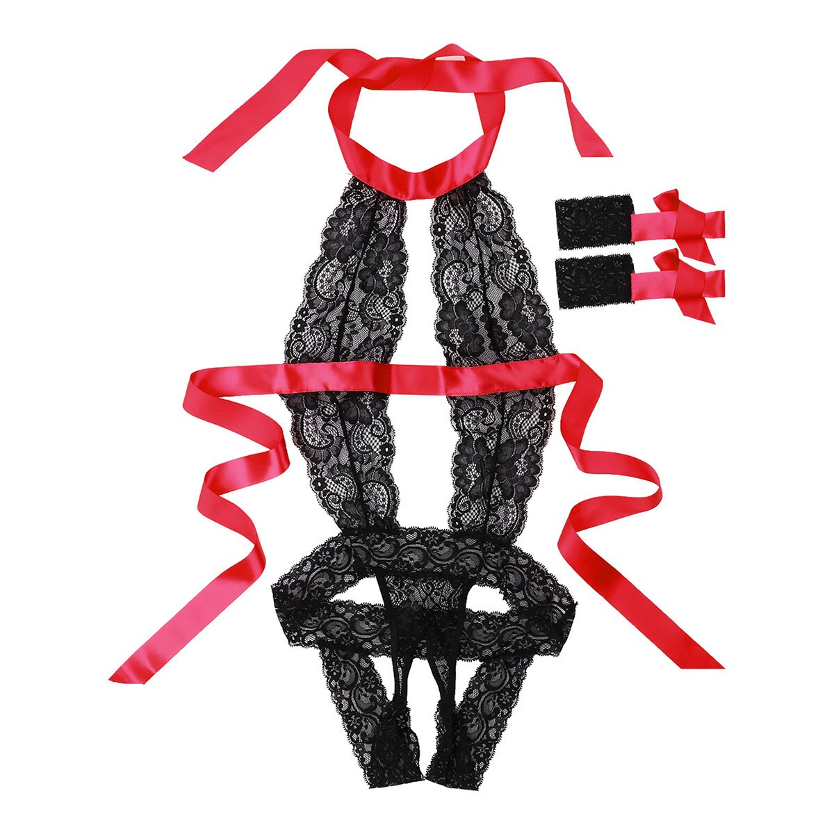Lace Lingerie Set for Crossdressers - Style 5 - Image 33