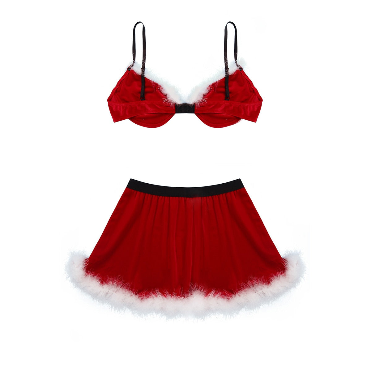 Festive Feminine Lingerie Set for Crossdressers - Style 2 - Image 3